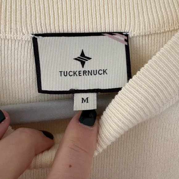 Tuckernuck Cream and Navy Stripe Dress - Picture 6 of 6